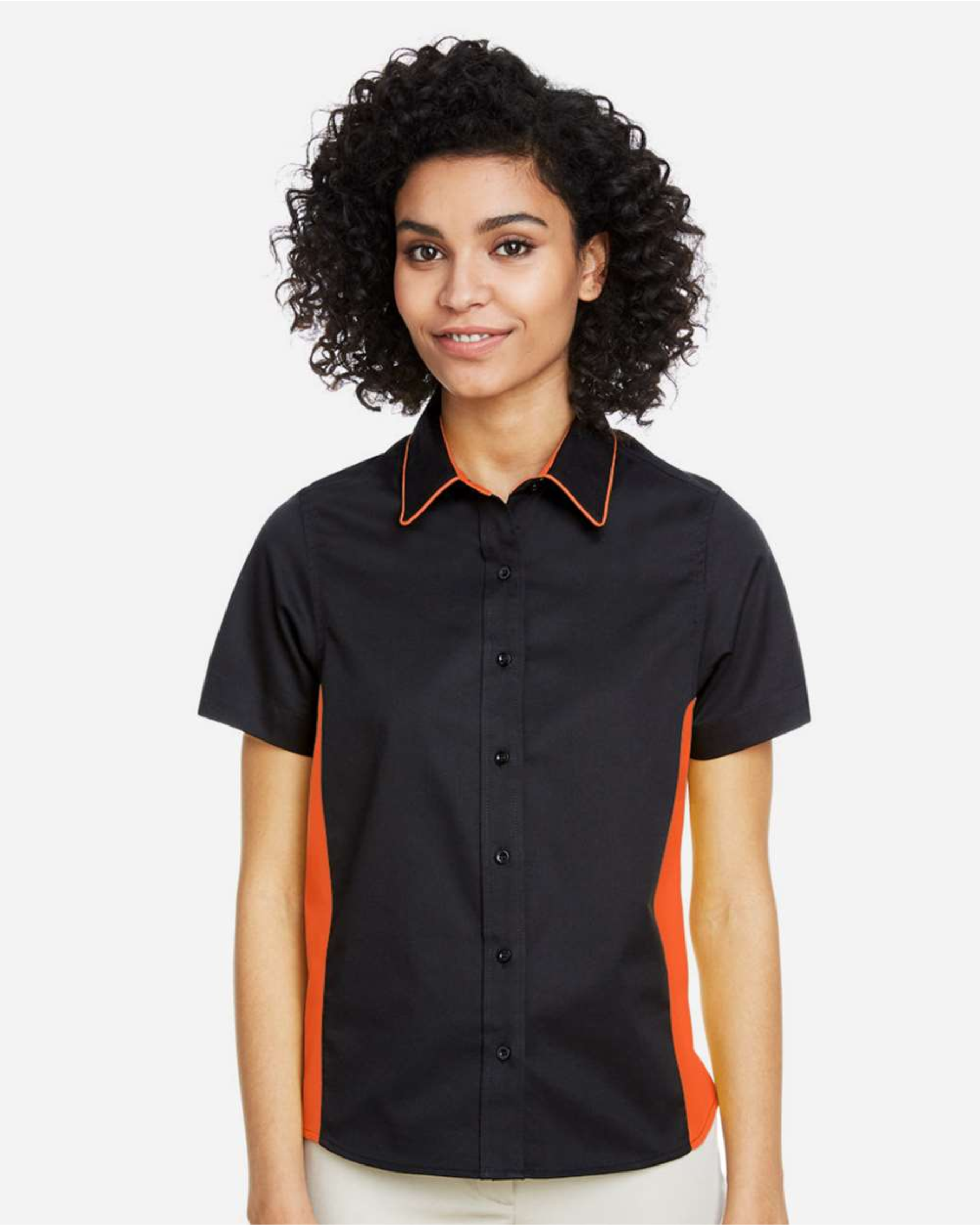 Ladies' Flash IL Colorblock Shirt - Harriton M586W
