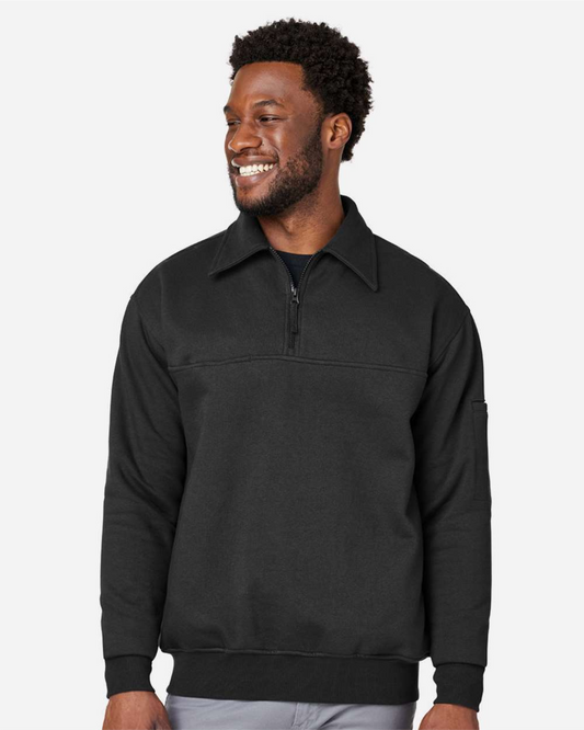 Unisex ClimaBloc Heavyweight Tactical Quarter-Zip Pullover - Harriton M712