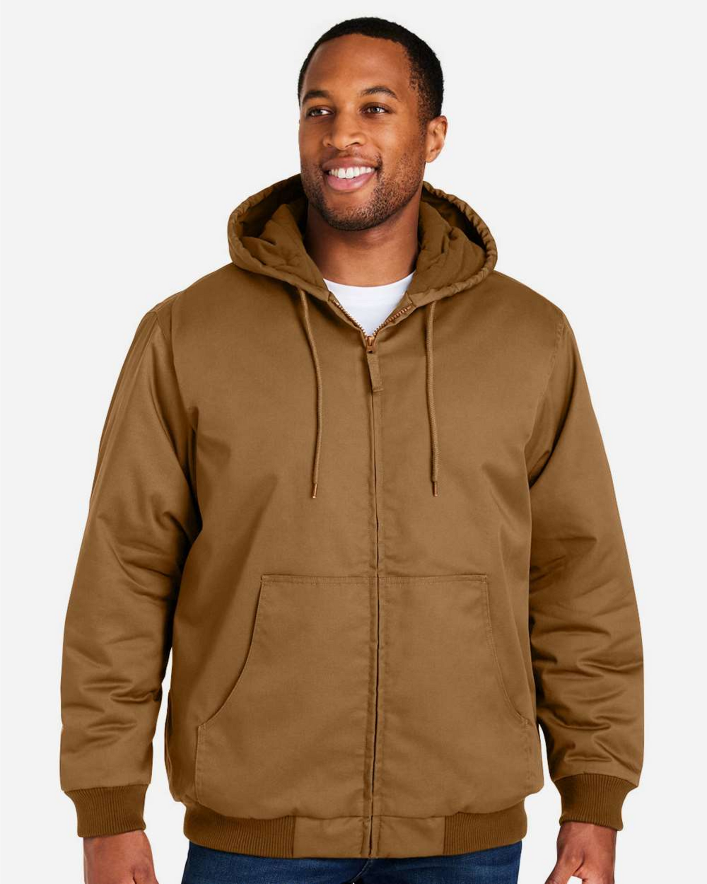 Unisex ClimaBloc Heavyweight Hooded Full-Zip Jacket - Harriton M722
