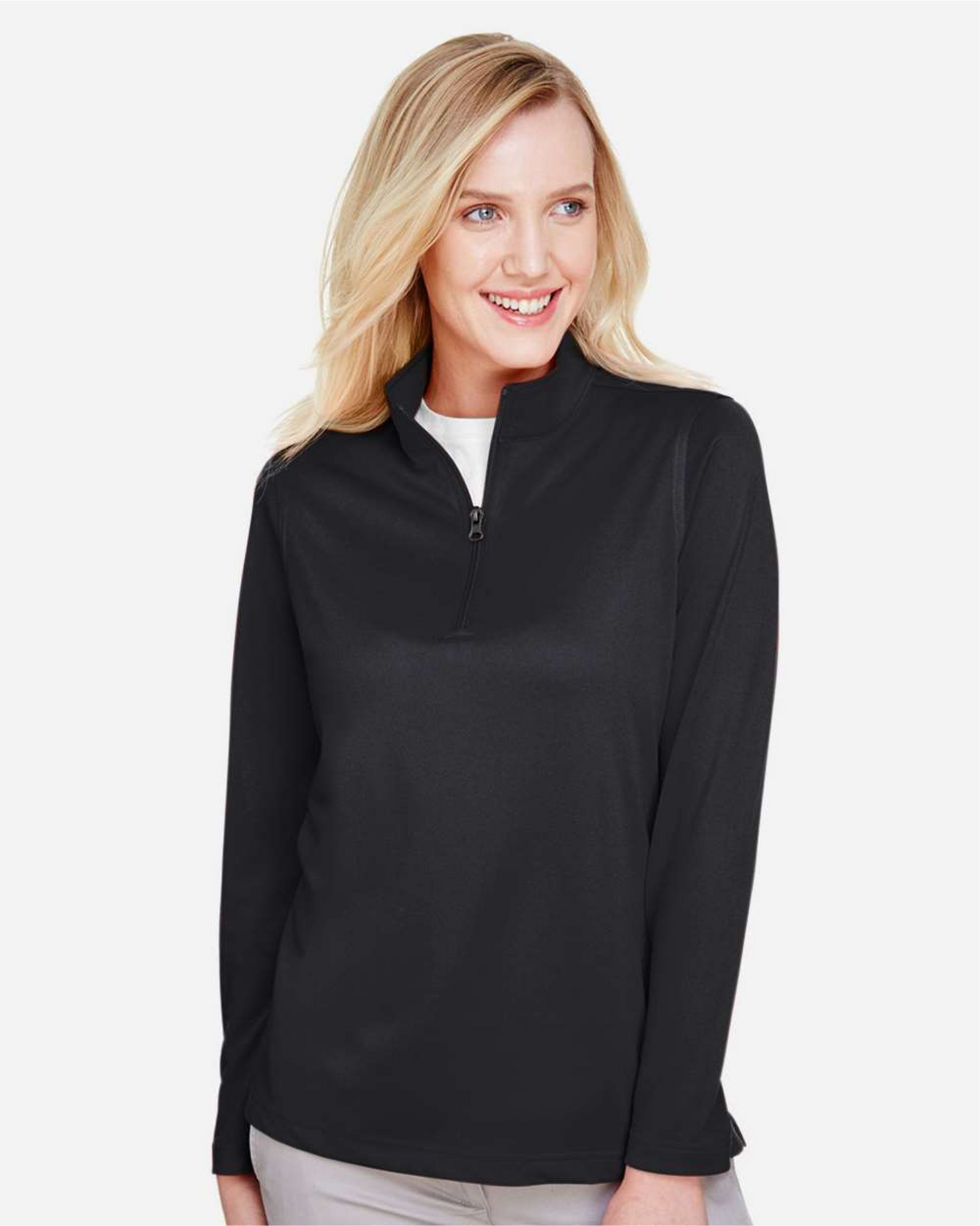 Ladies' Advantage Snag Protection Plus Quarter-Zip Pullover - Harriton M748W
