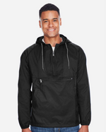 Unisex Packable Hooded Nylon Jacket - M750