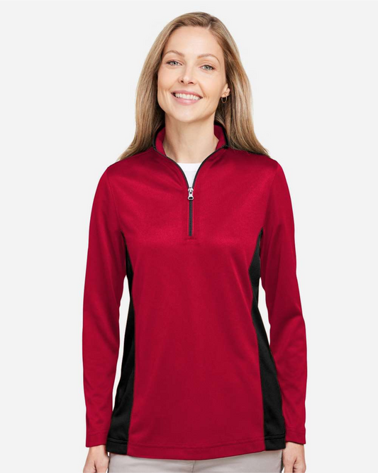 Ladies' Flash Snag Protection Plus IL Colorblock Quarter-Zip Pullover - M786W