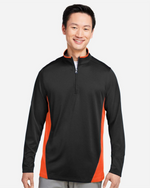 Men's Flash Snag Protection Plus IL Colorblock Quarter-Zip Pullover - Harriton M786