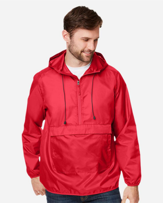 Unisex Zone Protect Packable Anorak Jacket - Team 365 - TT77