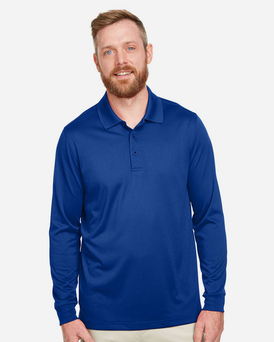 Men's Advantage Snag Protection Plus IL Long Sleeve Polo -Harriton M348L