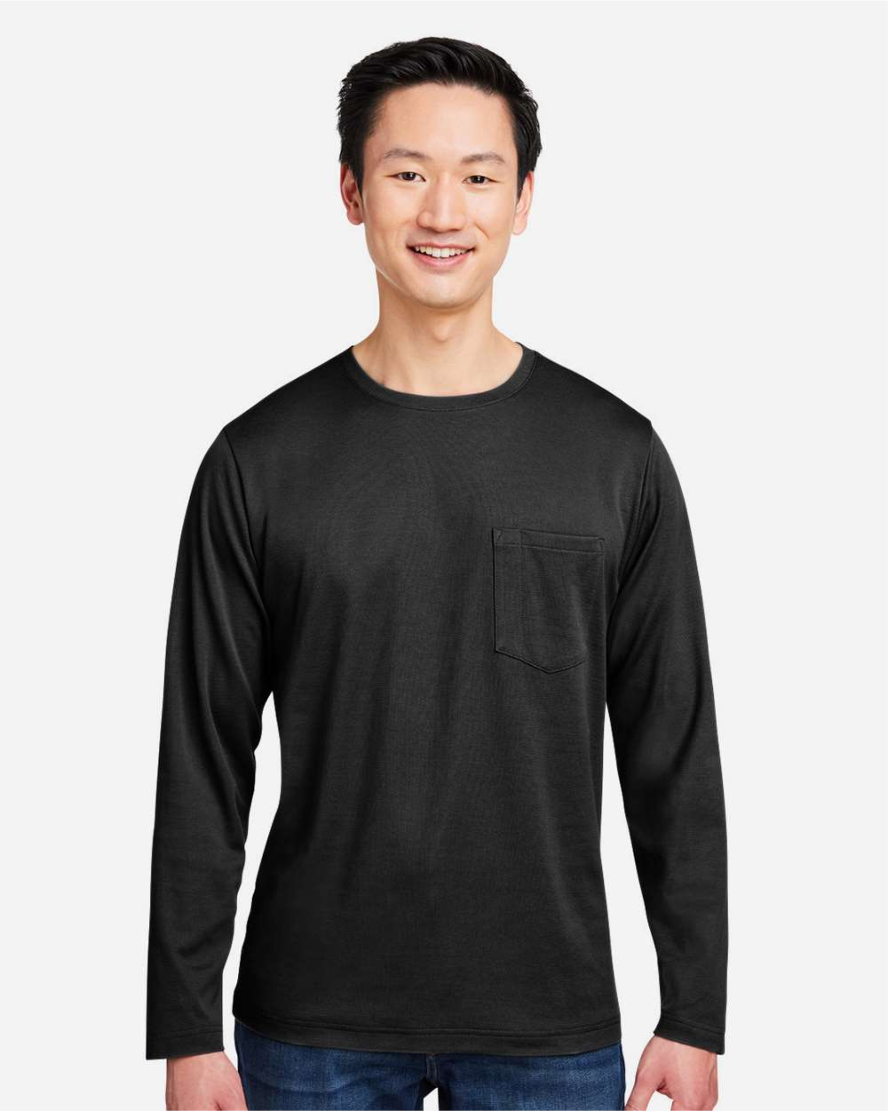 Unisex Charge Snag and Soil Protect Long Sleeve T-Shirt - Harriton M118L