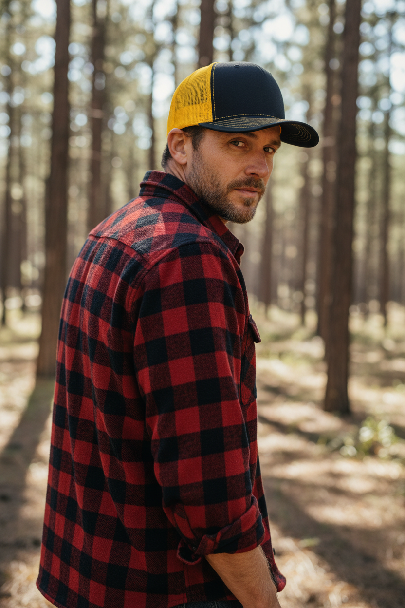 Snapback Hat - Meshback Trucker - Richardson 112