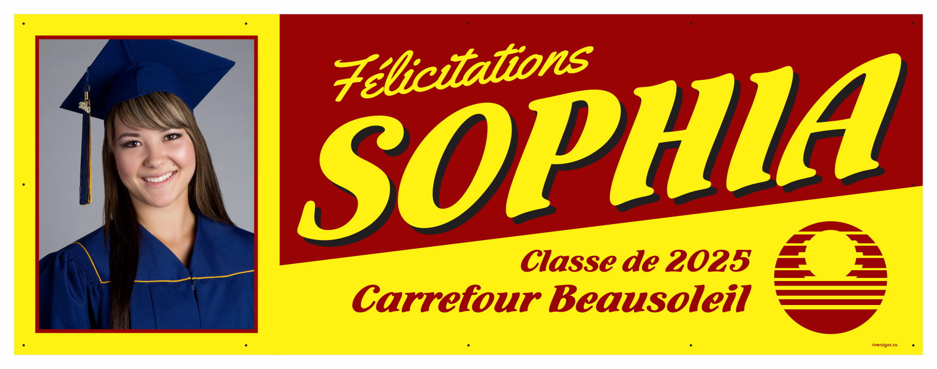 The "Sophia" Banner - 3' x 8'