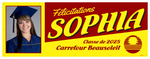 The "Sophia" Banner - 3' x 8'