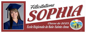 The "Sophia" Banner - 3' x 8'