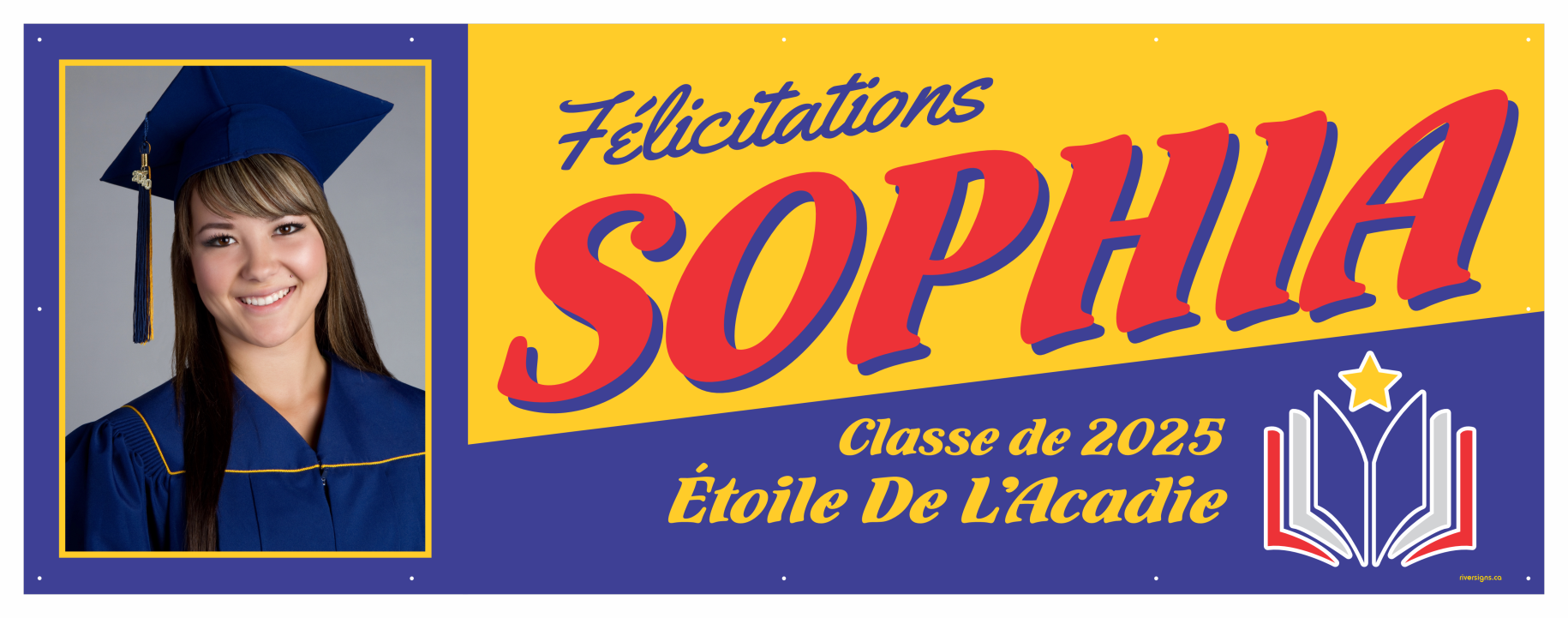 The "Sophia" Banner - 3' x 8'
