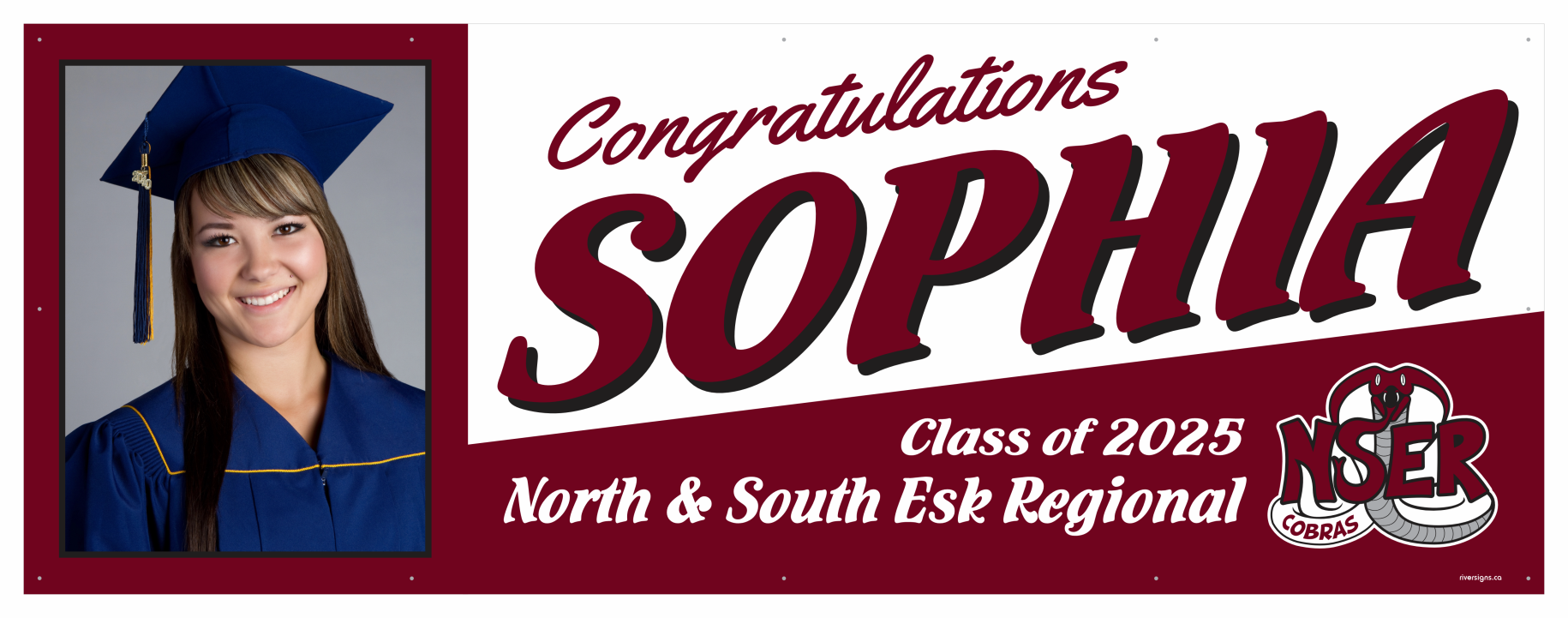 The "Sophia" Banner - 3' x 8'