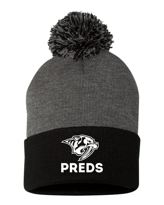 12" Pom-pom Cuffed Beanie - ERBSA 2026-27