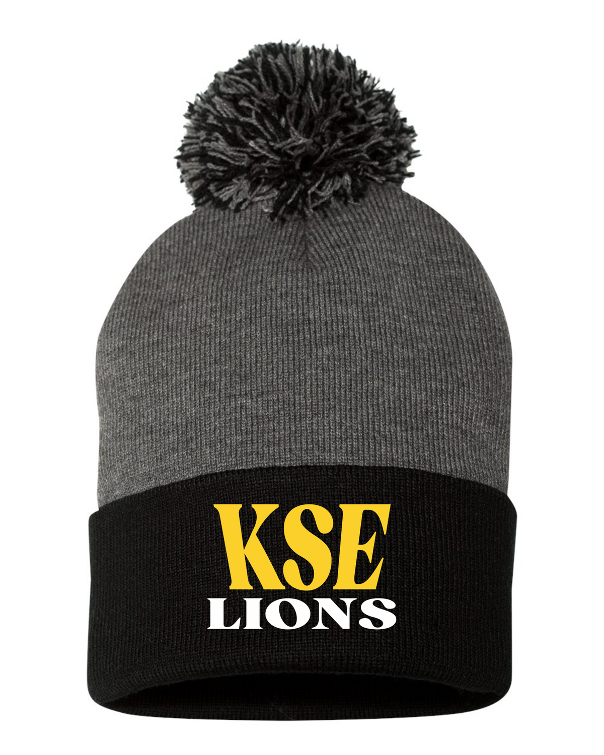 12" Pom-pom Cuffed Beanie - King Street Elementary 2026