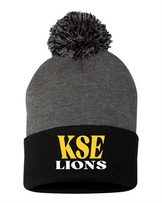 12" Pom-pom Cuffed Beanie - King Street Elementary 2026