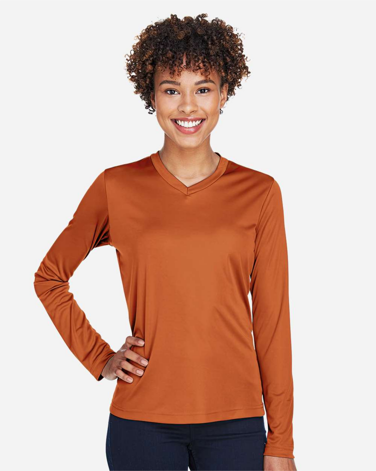 Zone Performance Ladies' Long Sleeve T-Shirt ─ Team 365 TT11WL