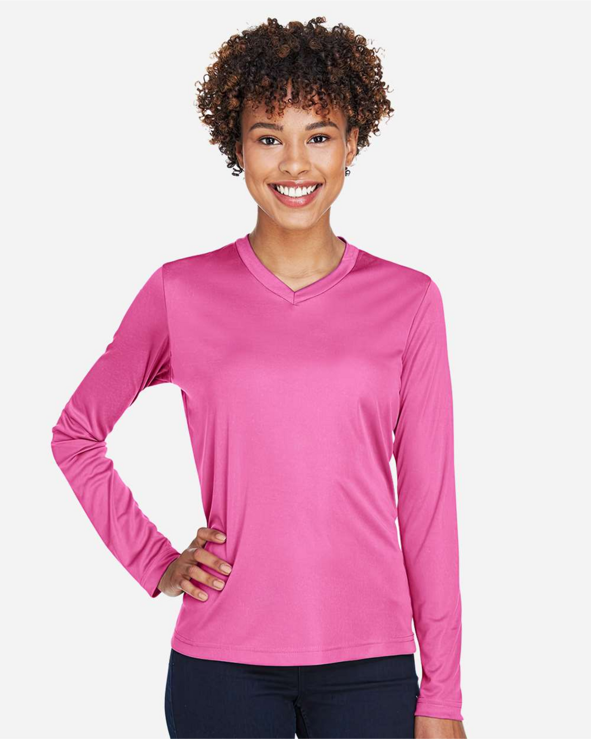 Zone Performance Ladies' Long Sleeve T-Shirt ─ Team 365 TT11WL