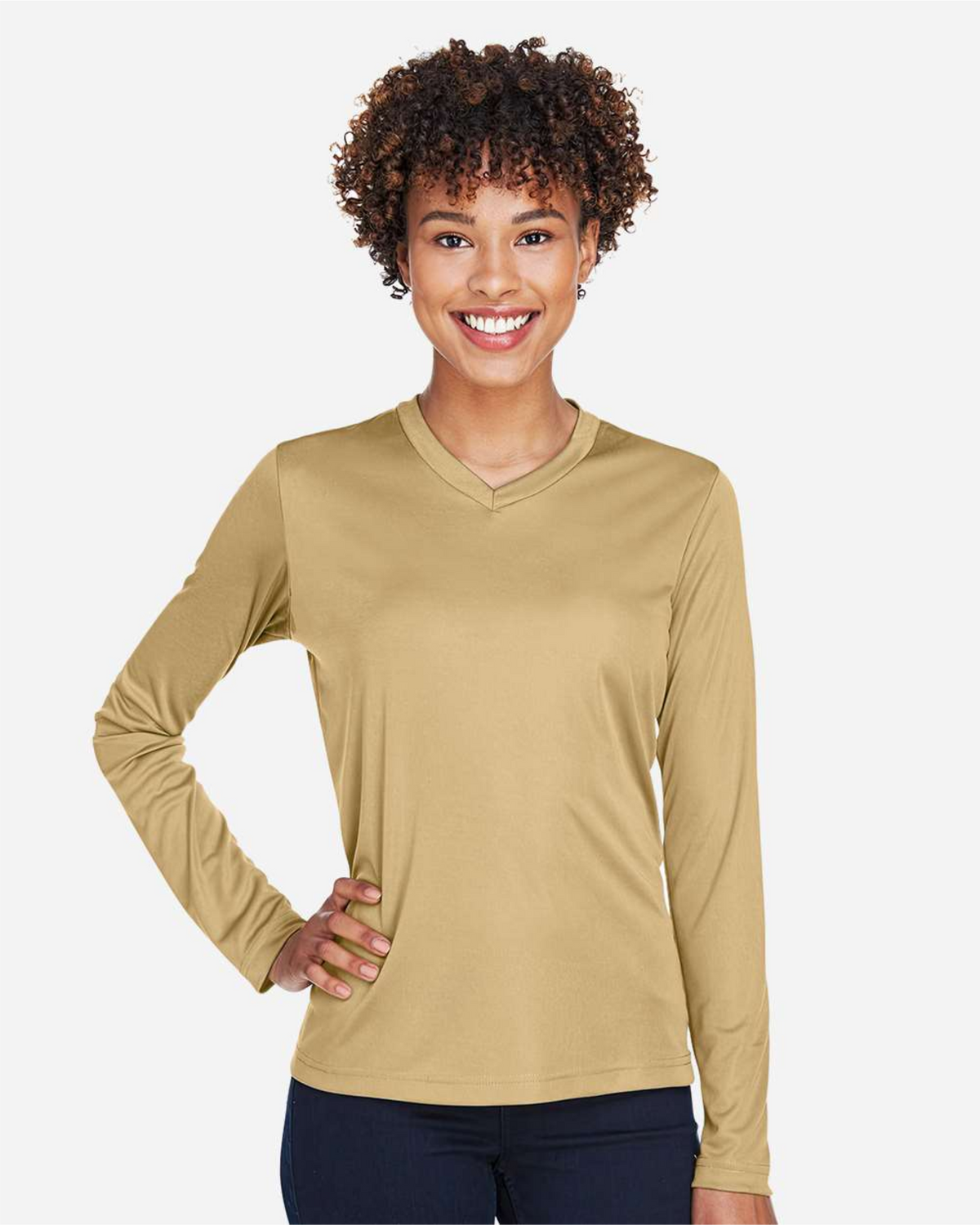 Zone Performance Ladies' Long Sleeve T-Shirt ─ Team 365 TT11WL
