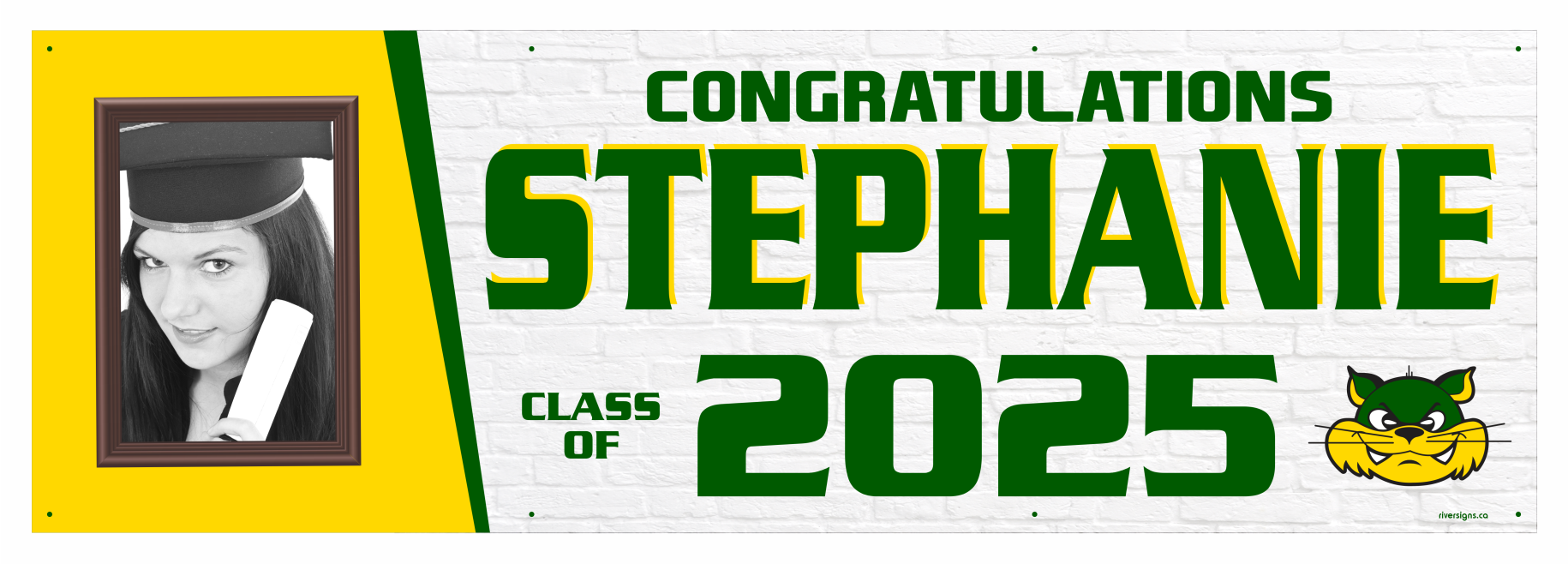The ’Stephanie’ Banner - 2’ x 6’