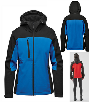 Cascades - Ladies Soft Shell Hoody - BHS-4W