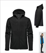 Cascades -Men's Soft Shell Hoody- BHS-4