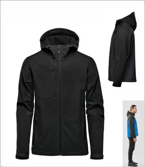 Cascades -Men's Soft Shell Hoody- BHS-4