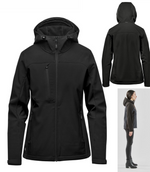 Cascades - Ladies Soft Shell Hoody - BHS-4W