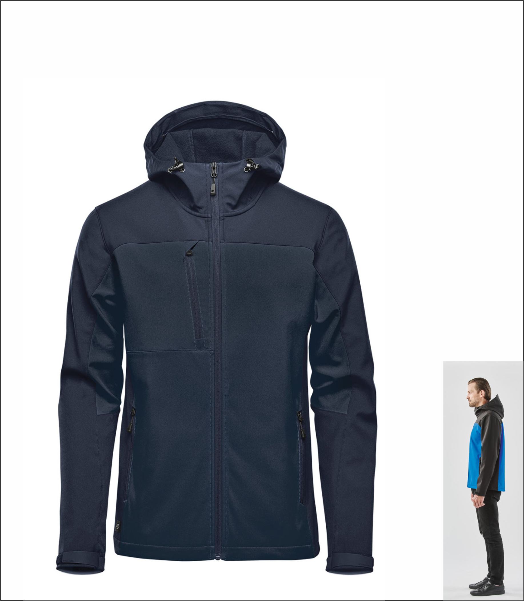 Cascades -Men's Soft Shell Hoody- BHS-4