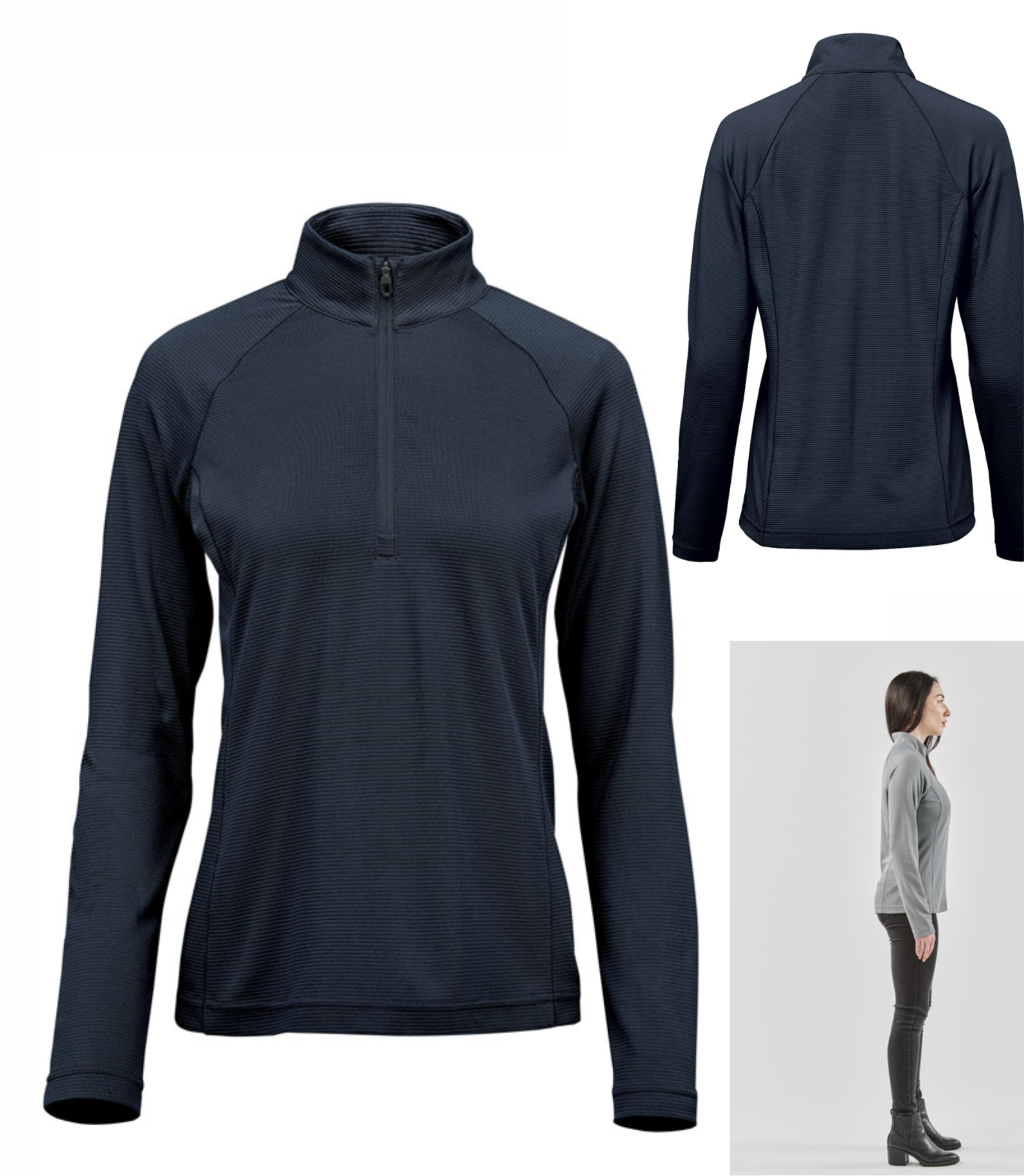 Mesa - Ladies 1/4 Zip Pullover — FPR-1W