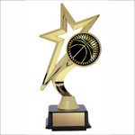 Star Figure on Black Base - Basketball 7.5’’ - Solar Series