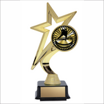 Star Figure on Black Base - Hockey 7.5’’ - Solar Series