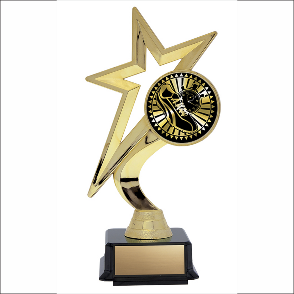 Star Figure on Black Base - Track 7.5’’ - Solar Series