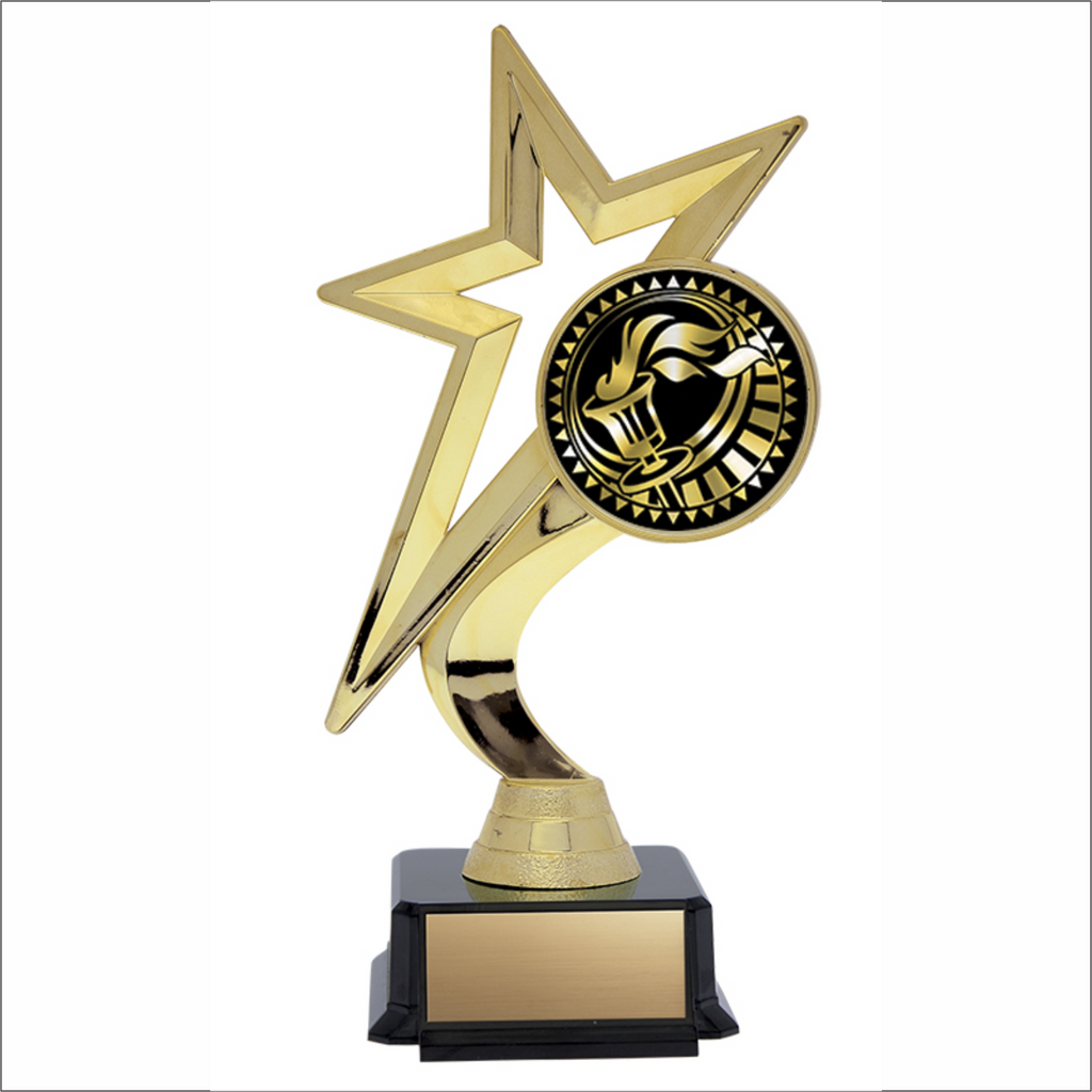 Star Figure on Black Base - Victory 7.5’’ - Solar Series