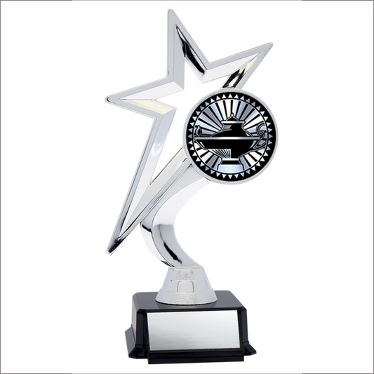 Star Figure on Black Base - Academic 7.5’’ - Solar Series