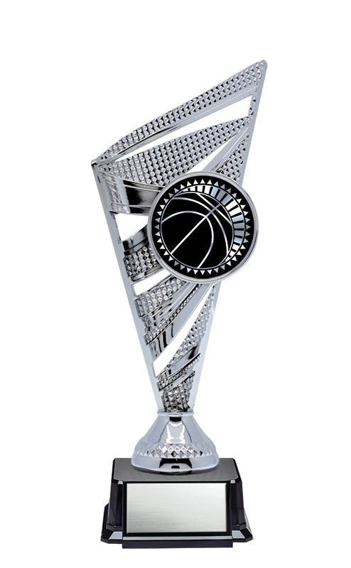 Gold or Silver Basketball on Base 9’’ - Solar Series