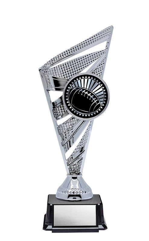 Gold or Silver Football on Base 9’’ - Solar Series