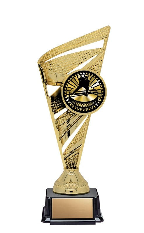 Gold or Silver Hockey on Base 9’’ - Solar Series