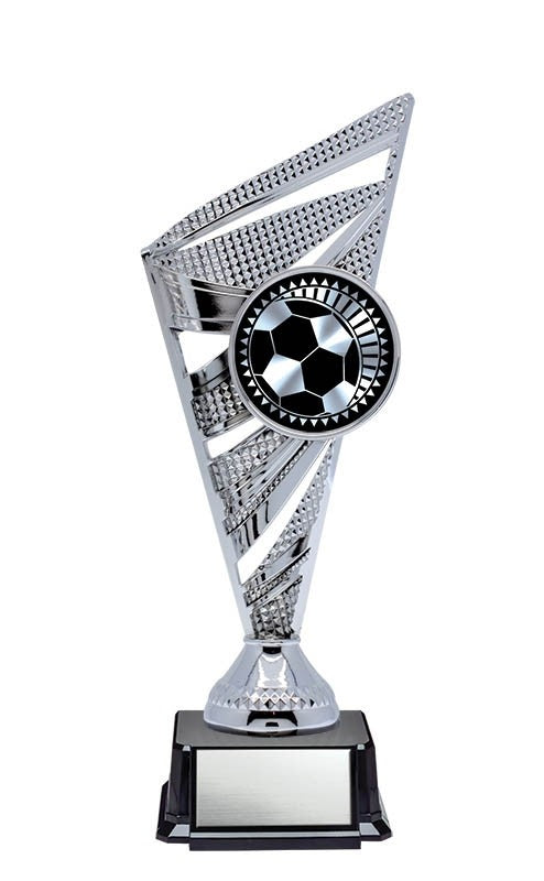 Gold or Silver Soccer on Base 9’’ - Solar Series