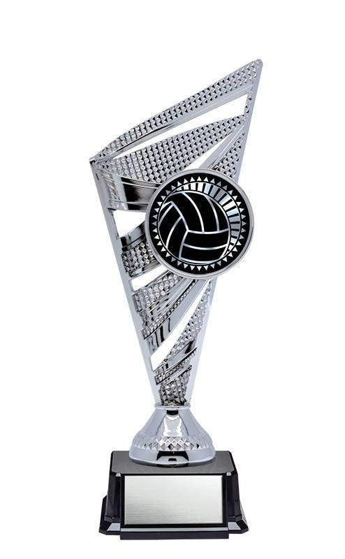 Gold or Silver Volleyball on Base 9’’ - Solar Series