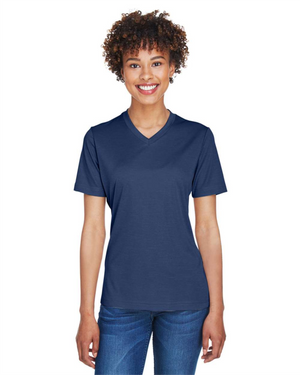 Ladies' Sonic Heather Performance T-Shirt ─Team 365 TT11HW