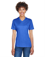 Ladies' Sonic Heather Performance T-Shirt ─Team 365 TT11HW