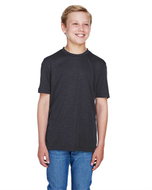 Youth Sonic Heather Performance T-Shirt ─ Team 365  TT11HY