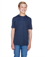 Youth Sonic Heather Performance T-Shirt ─ Team 365  TT11HY