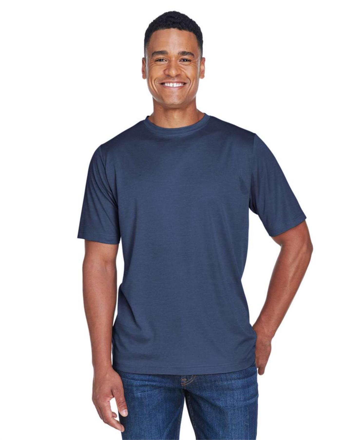 Sonic Heather Performance T-Shirt ─Team 365  TT11H