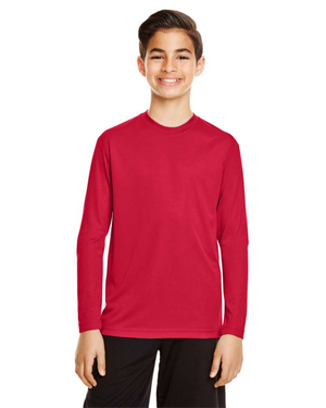 Youth Zone Performance Long Sleeve T-Shirt ─ Team 365 TT11YL