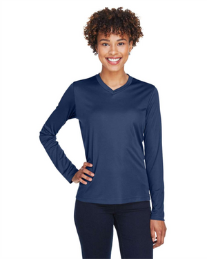 Zone Performance Ladies' Long Sleeve T-Shirt ─ Team 365 TT11WL