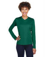 Zone Performance Ladies' Long Sleeve T-Shirt ─ Team 365 TT11WL
