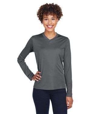 Zone Performance Ladies' Long Sleeve T-Shirt ─ Team 365 TT11WL