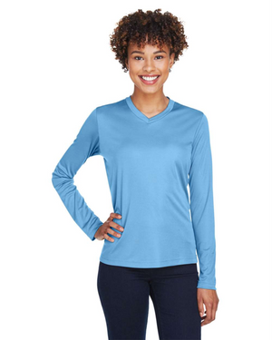 Zone Performance Ladies' Long Sleeve T-Shirt ─ Team 365 TT11WL