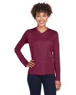 Zone Performance Ladies' Long Sleeve T-Shirt ─ Team 365 TT11WL
